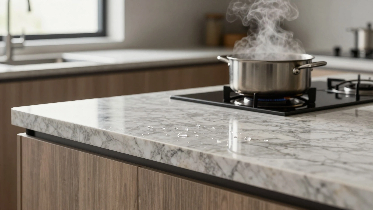 Какие столешницы не боятся влаги: лучшие материалы для кухни