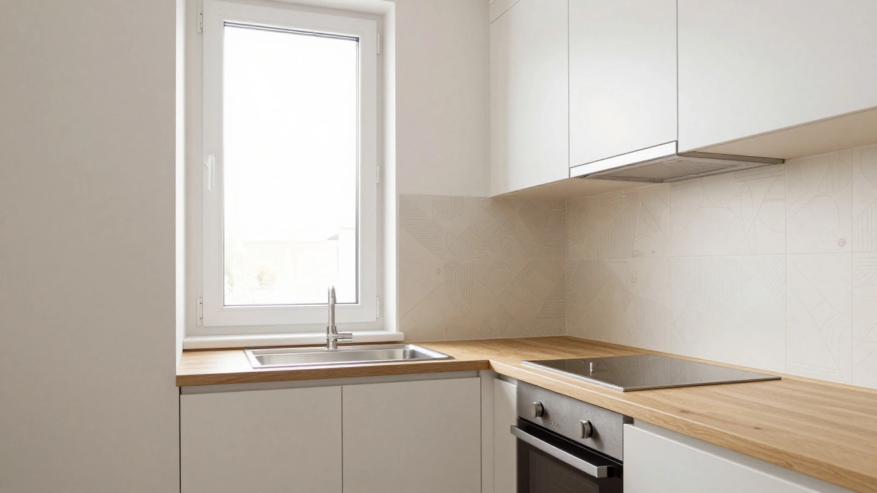 Как выбрать цвет фартука на кухне: практичные и красивые решения