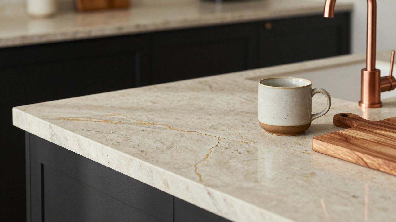 Какие столешницы в моде 2024: топ-5 материалов и реальные примеры